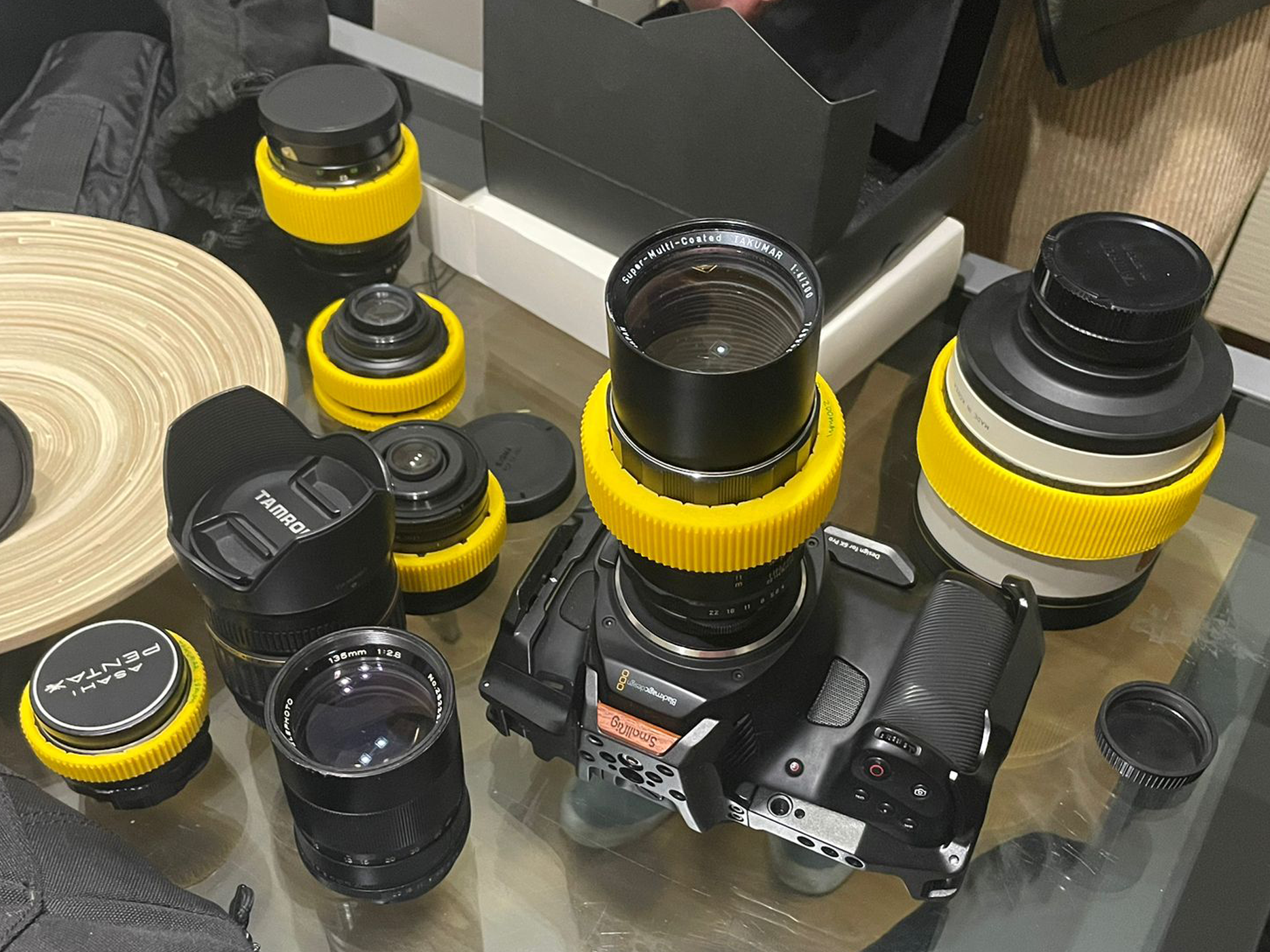 Infinite folllow focus ring configurator
