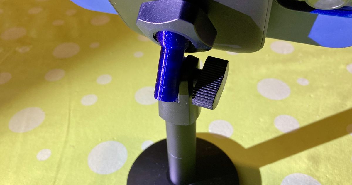 Ball mount adapter to Fifine by axeli Download free STL model