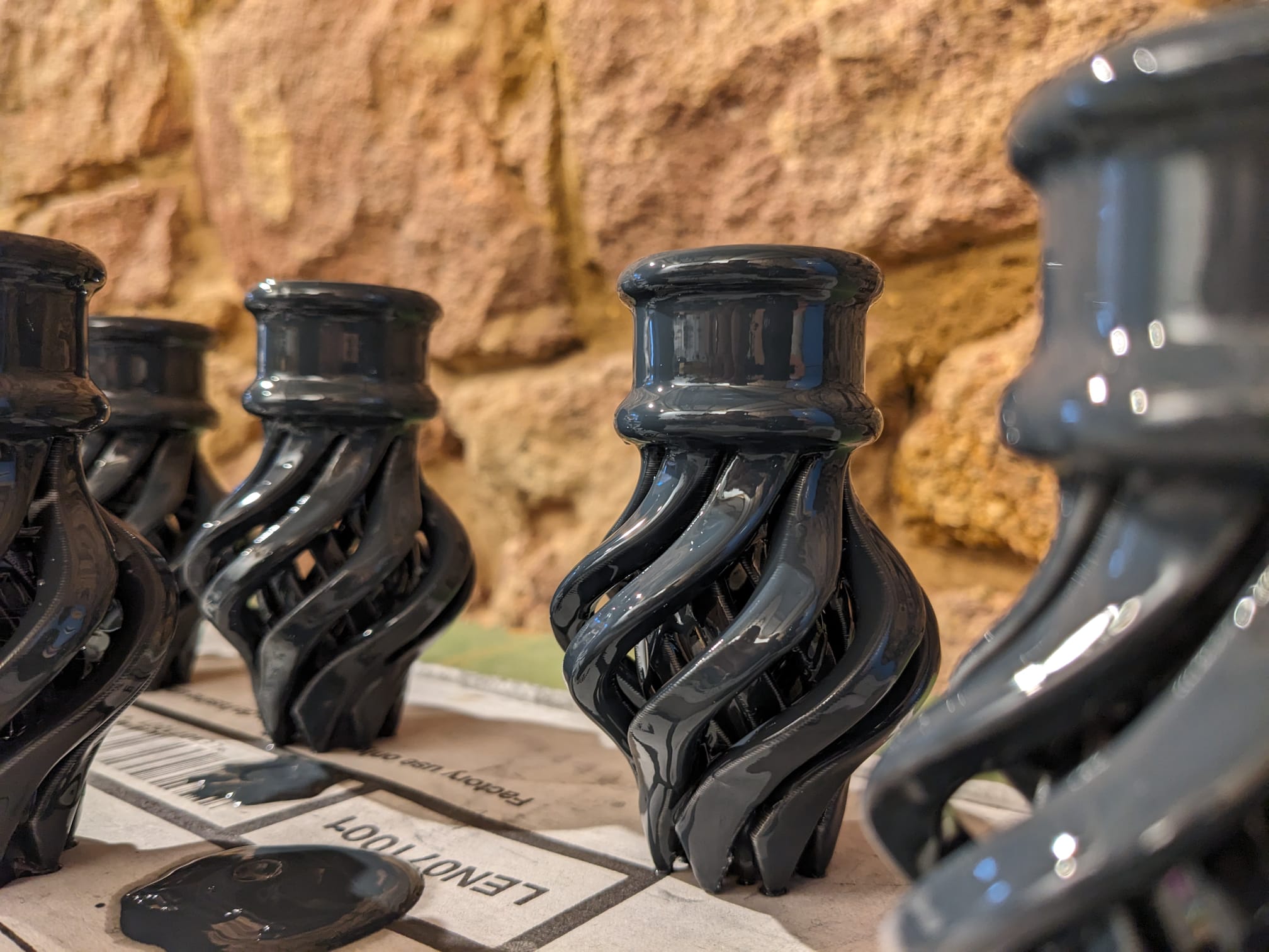 Curtain Rod End Caps (Double Swirl) by Marmoset Threat Download free