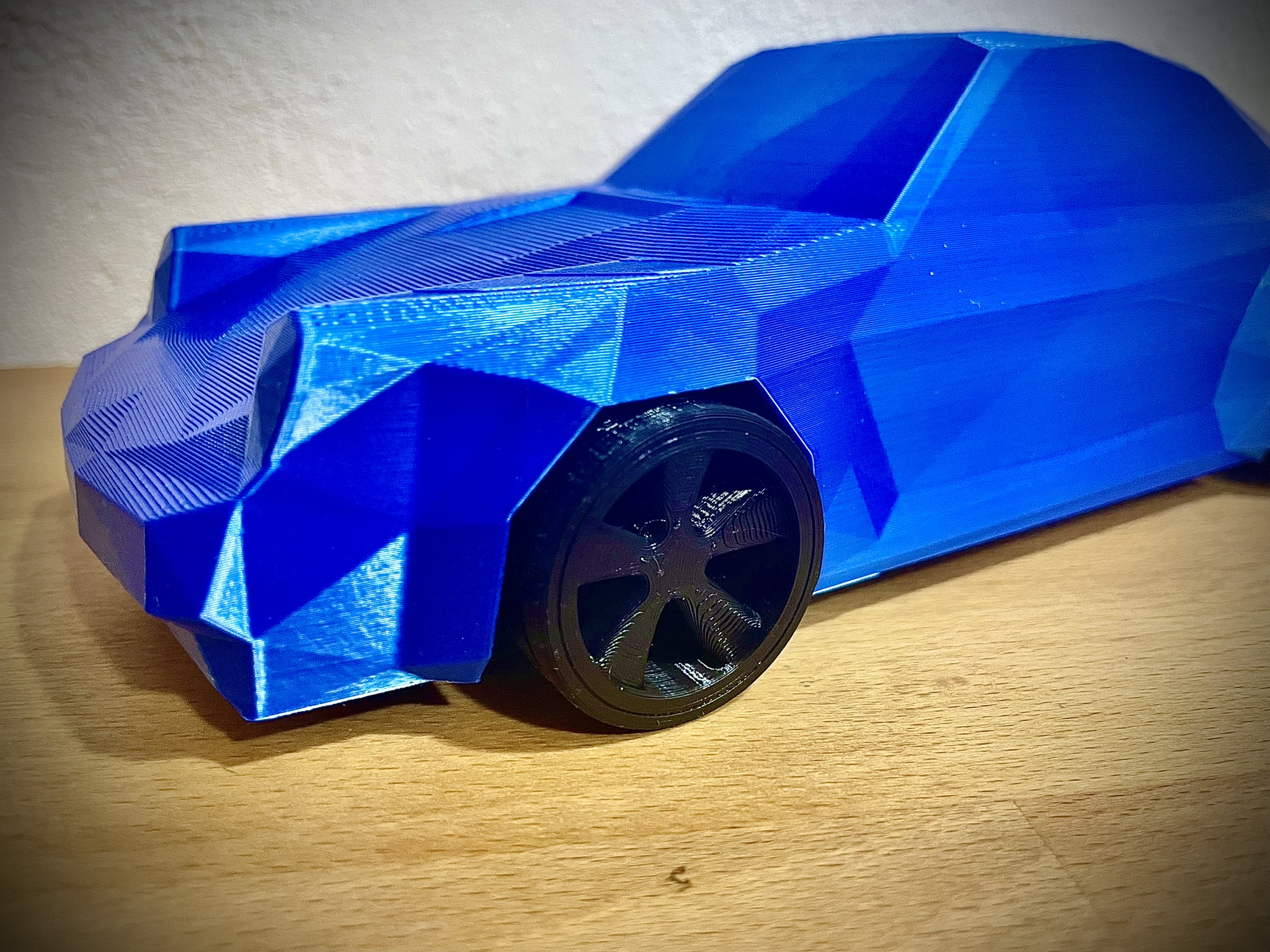 Low Poly Porsche 911 Turbo Piggy Bank 3D model thumbnail