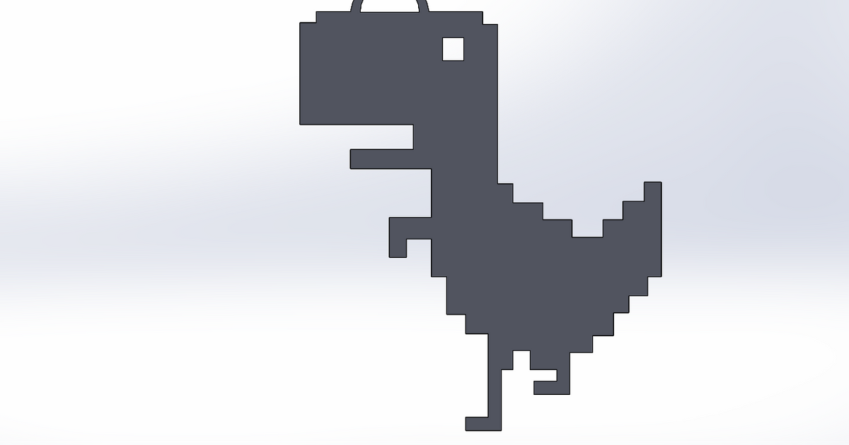 No internet dino by the perfect layer download free stl model