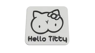 Hello :) Sign by NoFolkPanda_Gaming | Download free STL model ...