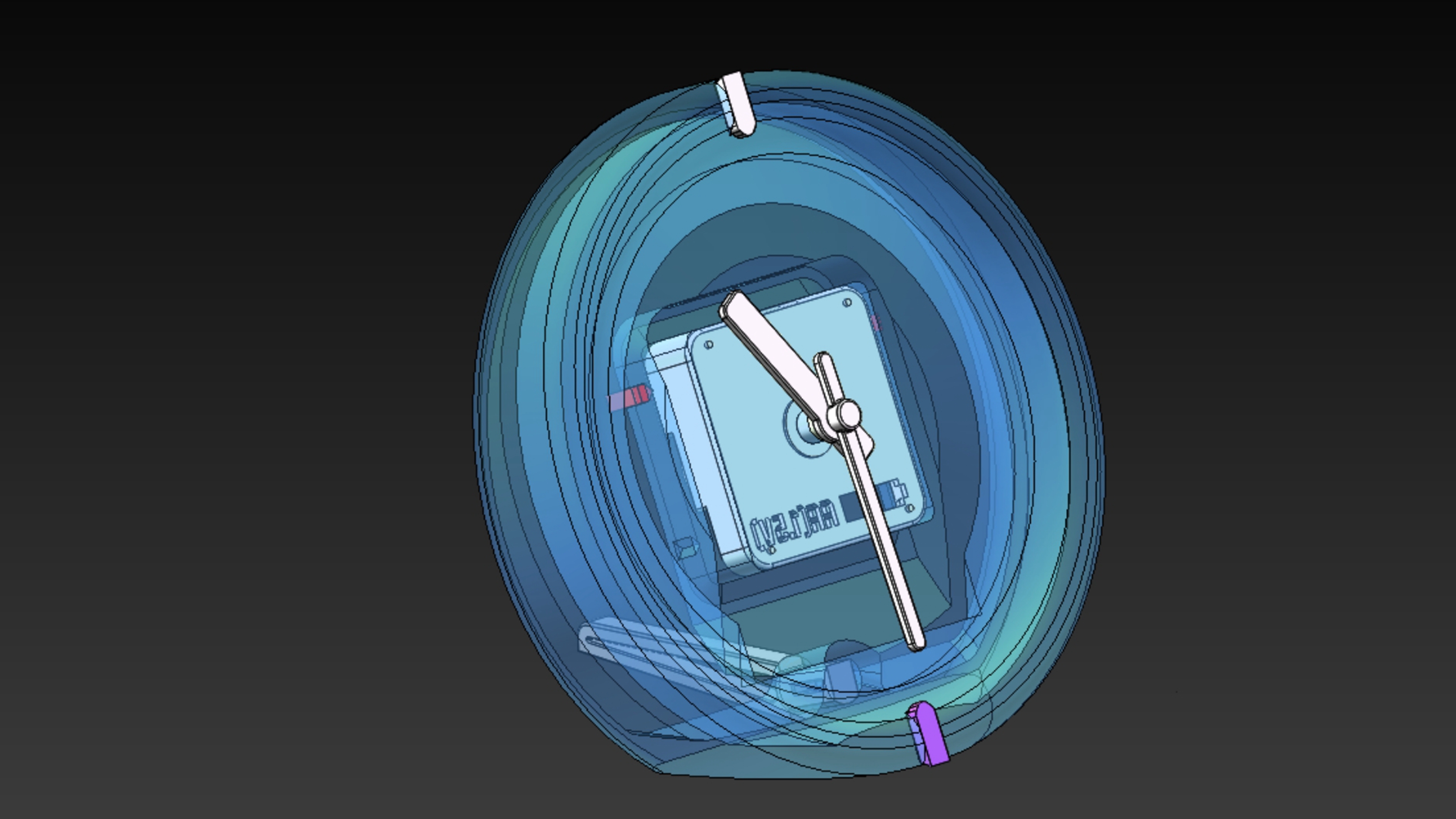 Miniatura 7 do modelo 3D Table Clock