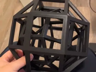Nesting two geometric polyhedra by David Wang | Download free STL model ...