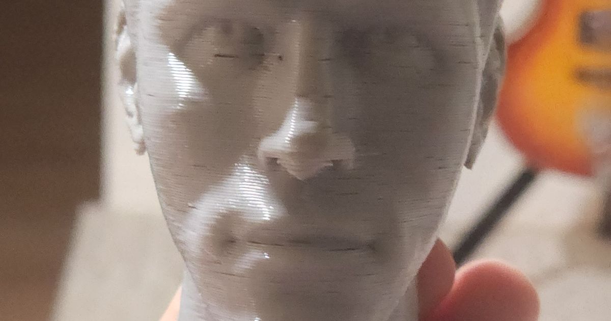 Jerma985 bust by Airman101 | Download free STL model | Printables.com