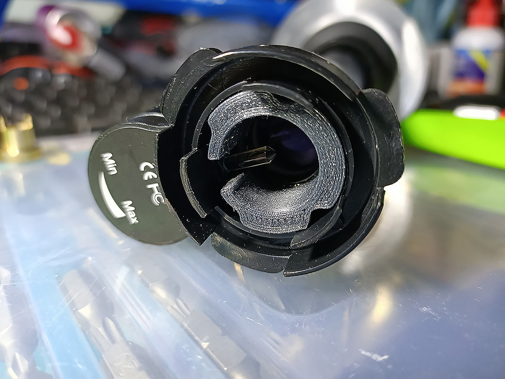 ILLpartPolar adapter for Omegon Minitrack LX3 Polarscope