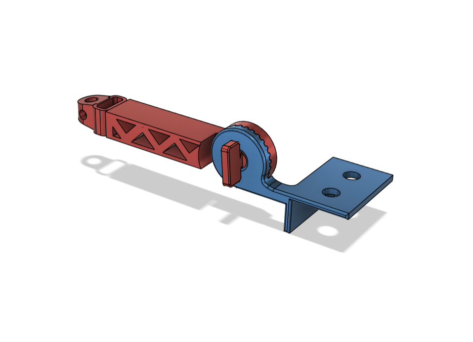 Ender 3v3 SE KE adjustable Filament guide