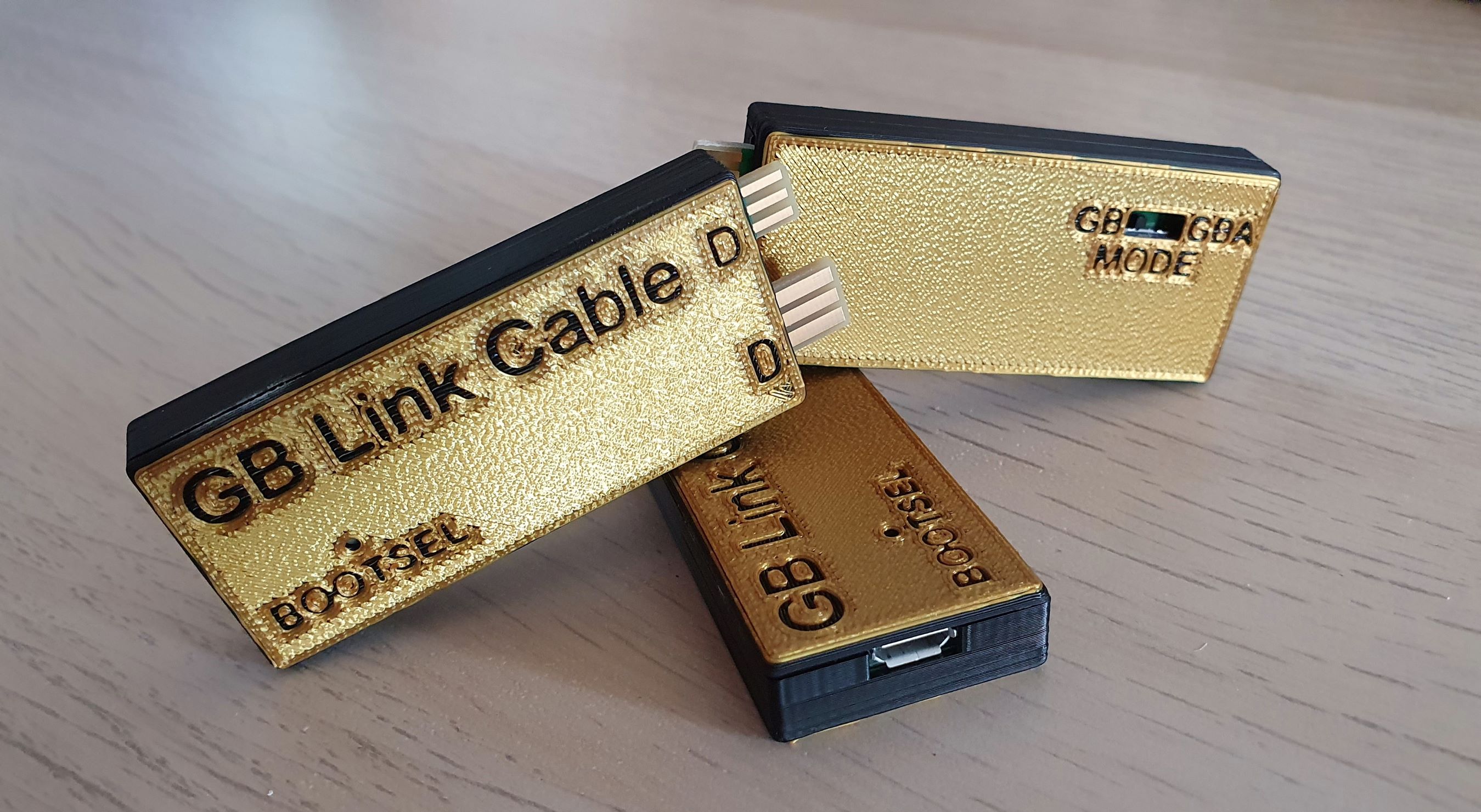 Case for online Game Boy link cable by stacksmashing