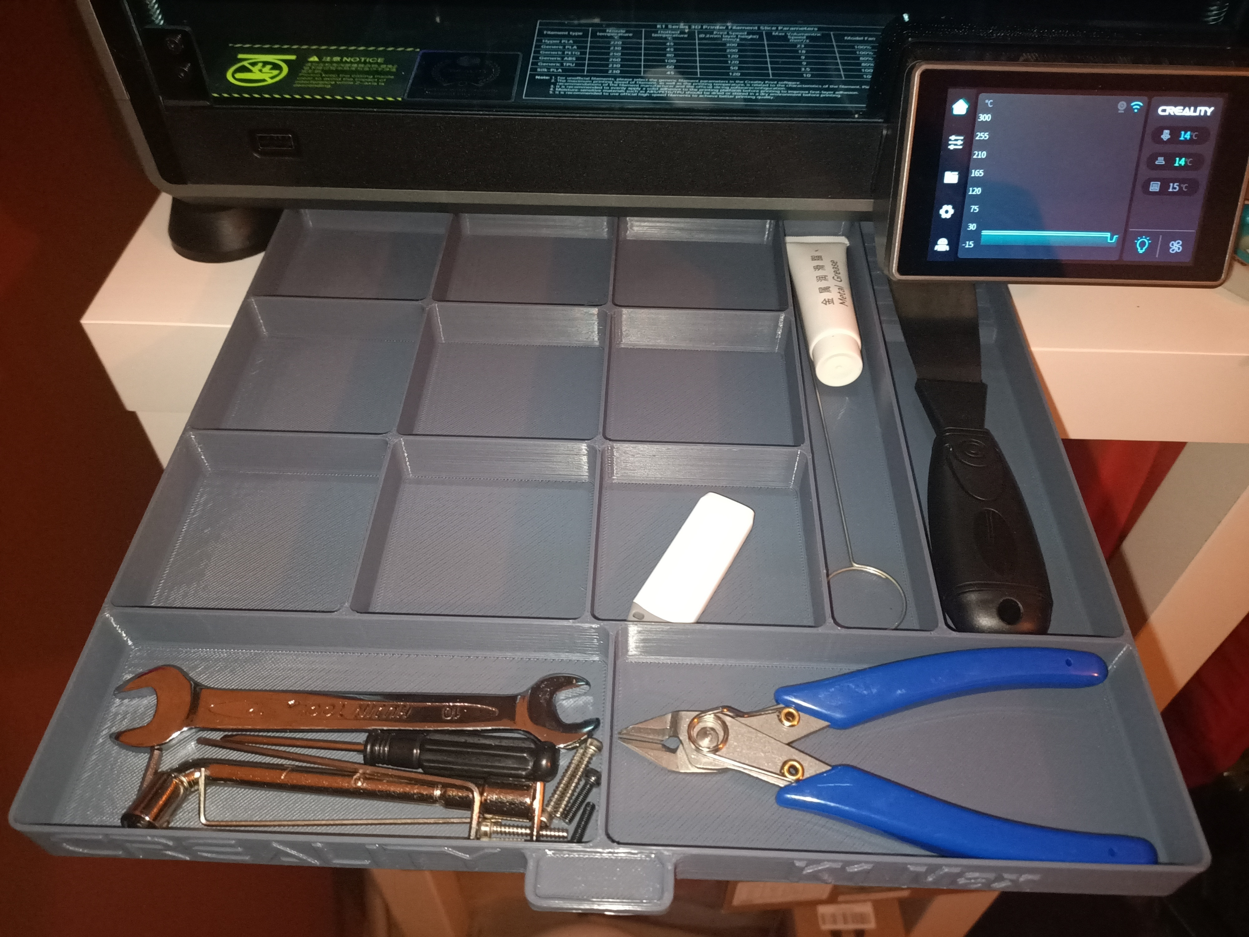 Creality K1 max drawer