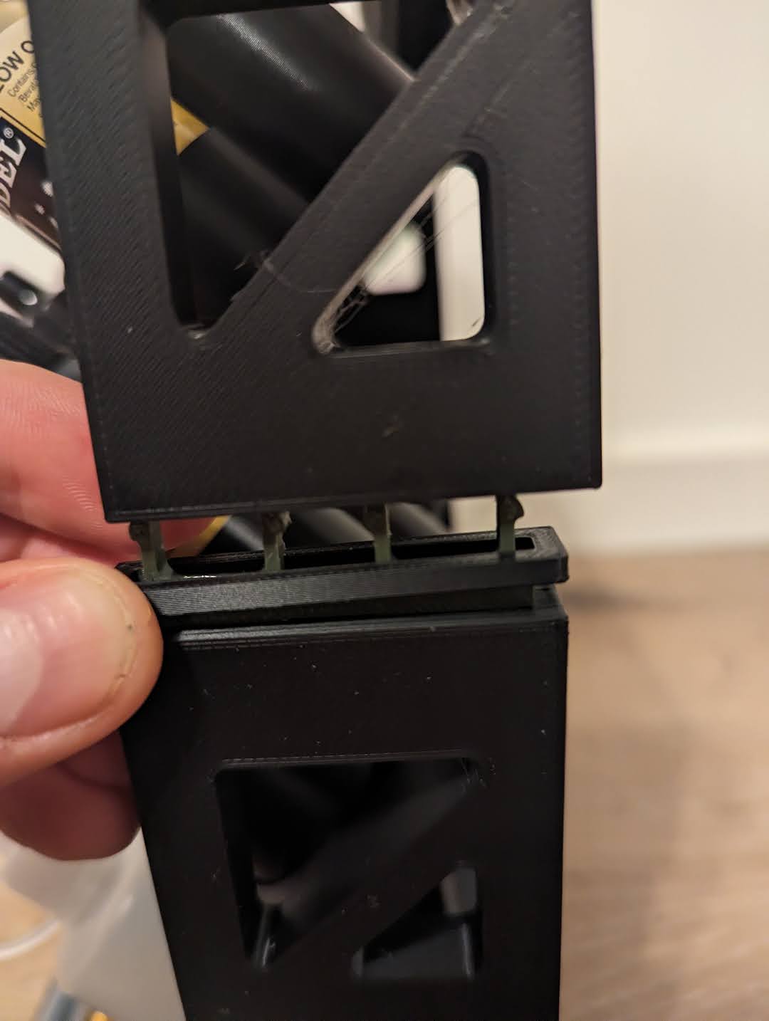 Modular Vertical Paint Rack OpenSCAD Remix by JohnOldman Download