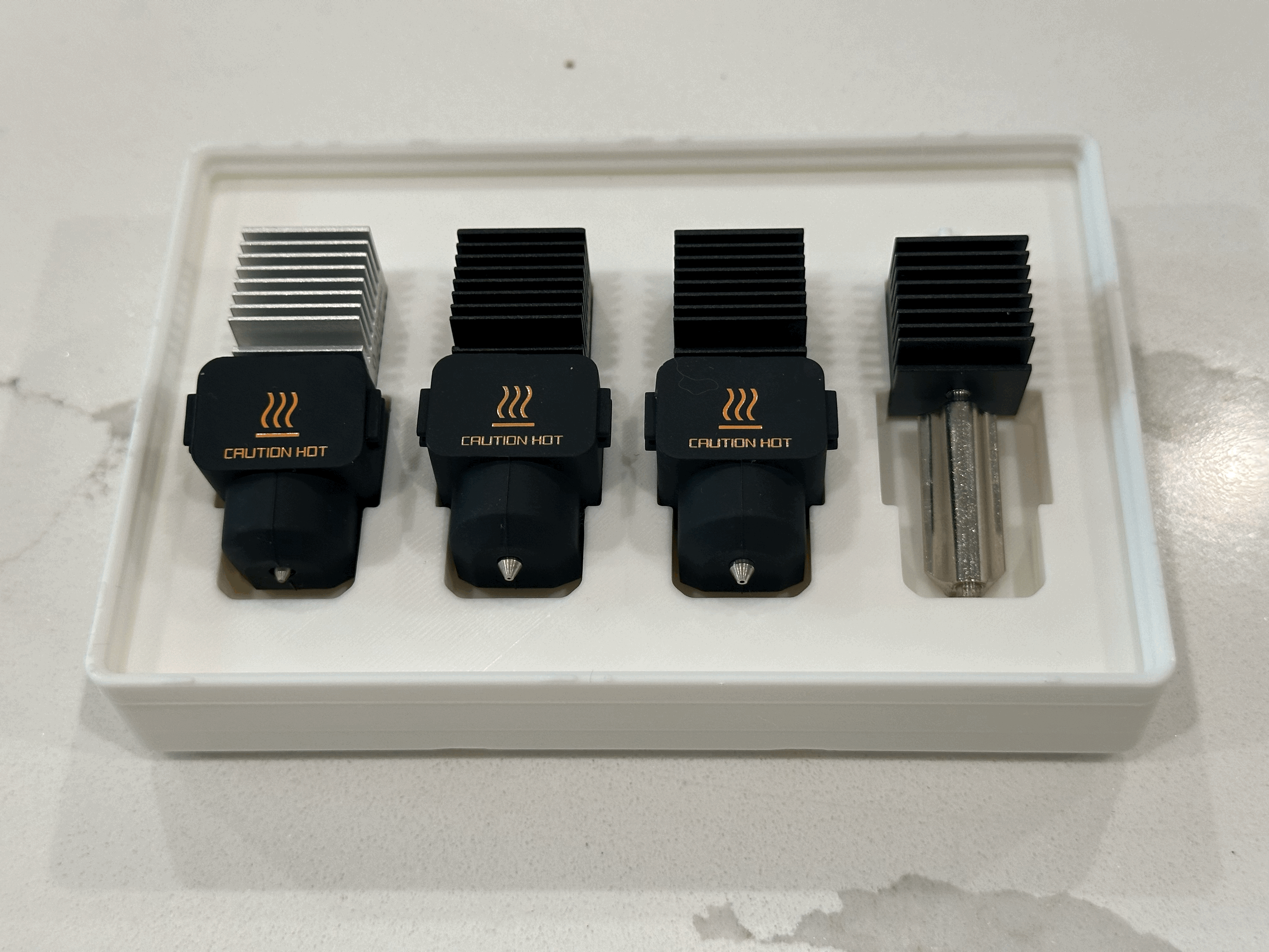 Gridfinity - Bambu A1 / A1 mini Nozzle Holder by willchill