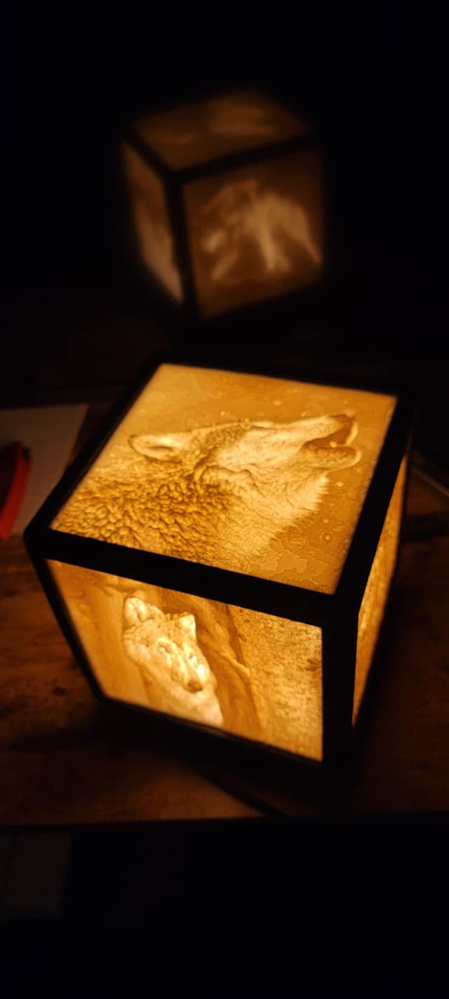 lithophane picture cube by xrockinmarkyx | Download free STL model