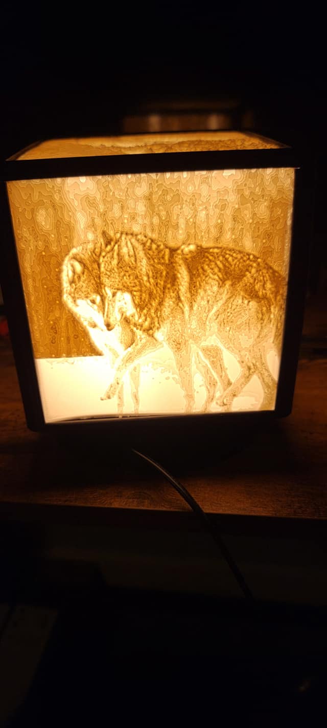 lithophane picture cube by xrockinmarkyx | Download free STL model