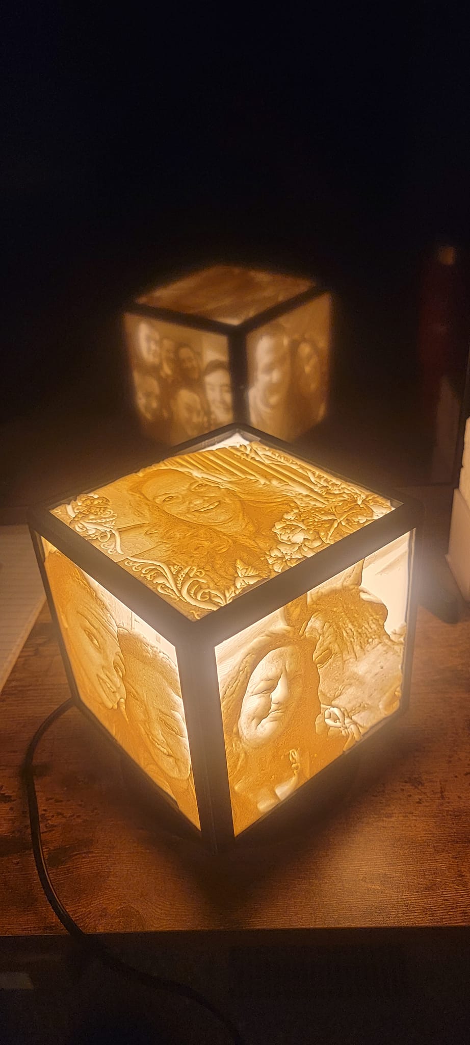 lithophane picture cube by xrockinmarkyx | Download free STL model
