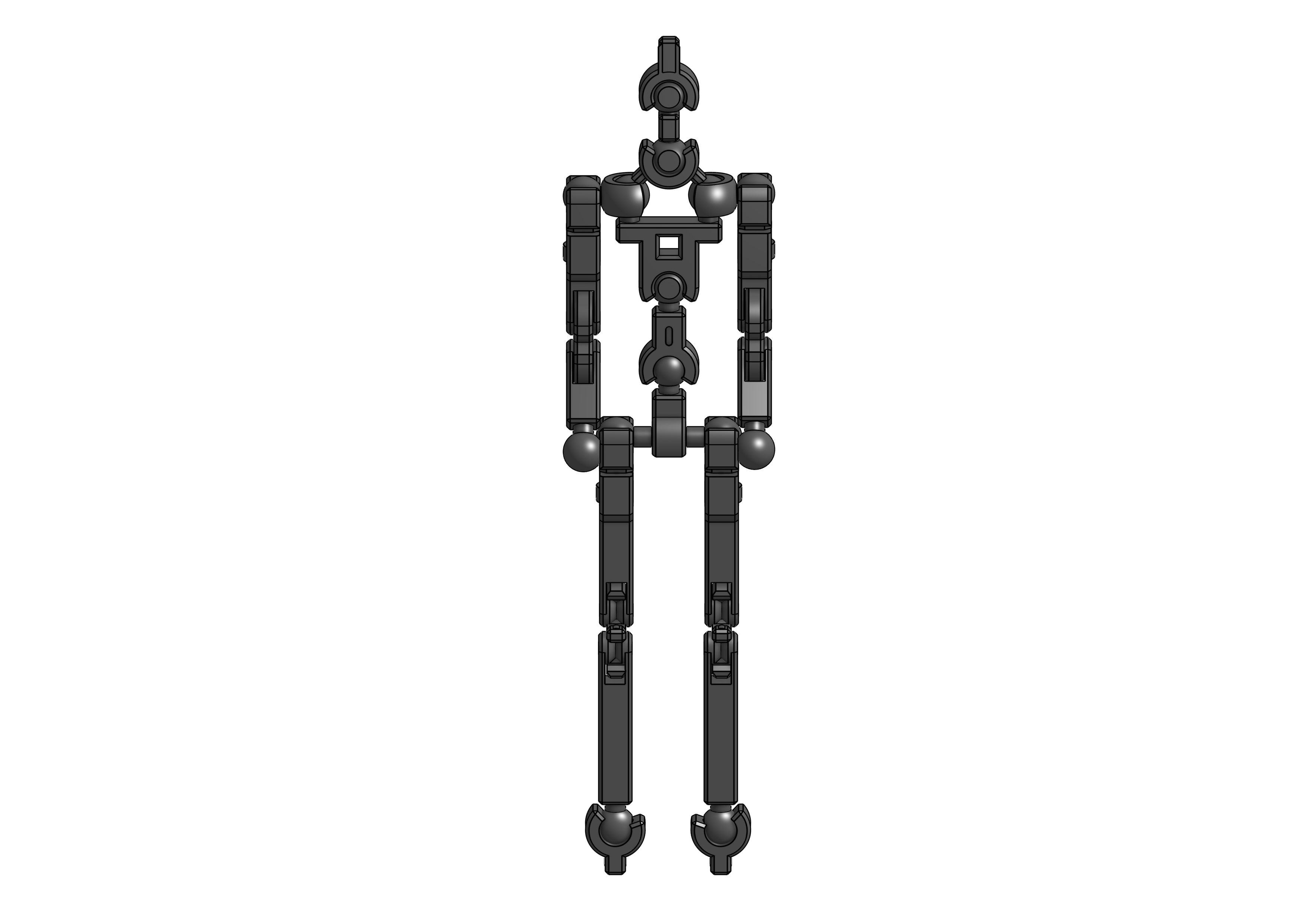 Dummy 13 Frame STEP File by 6d6178 Download free STL model