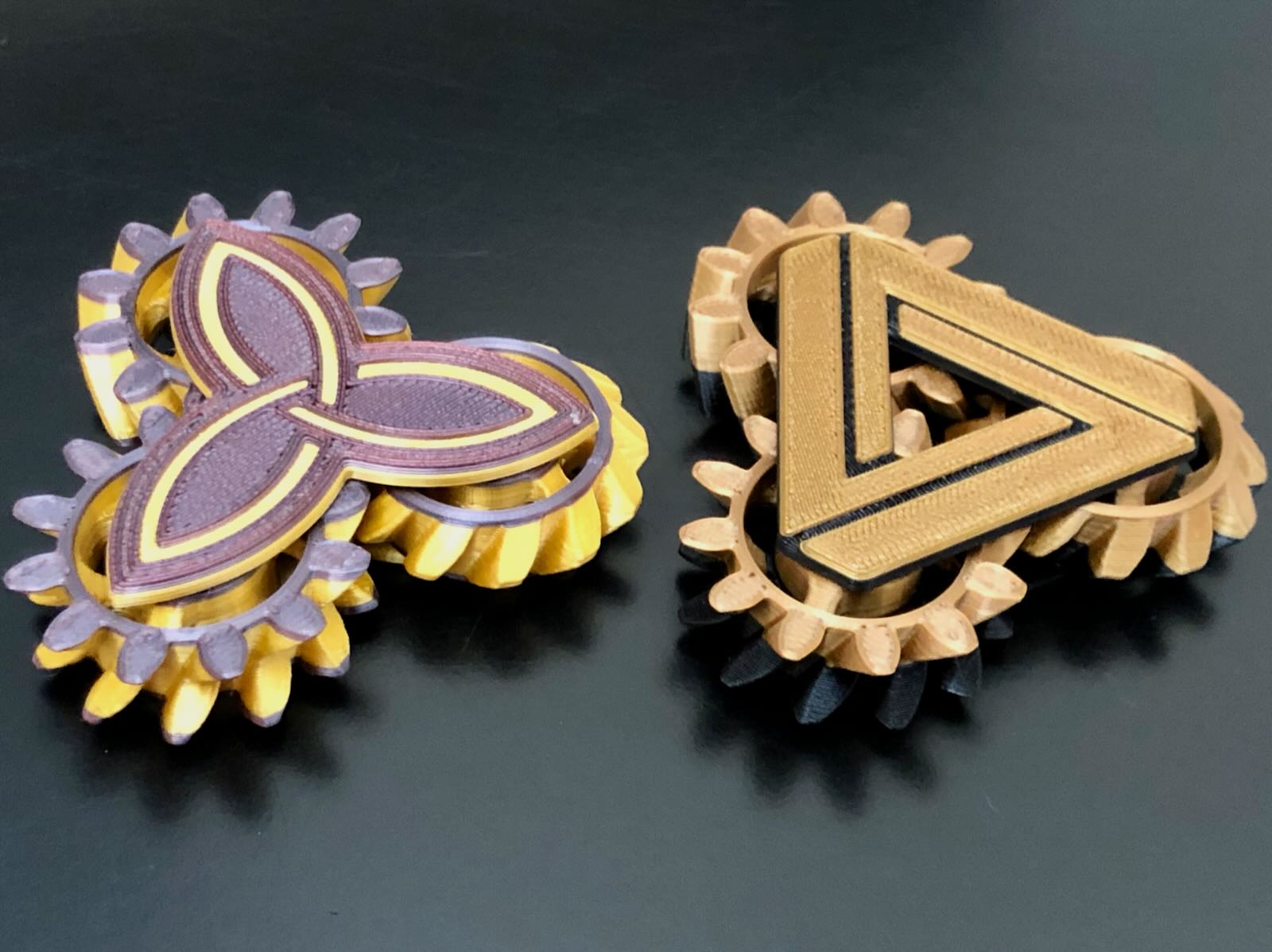 Tri-Gear Fidget Spinner