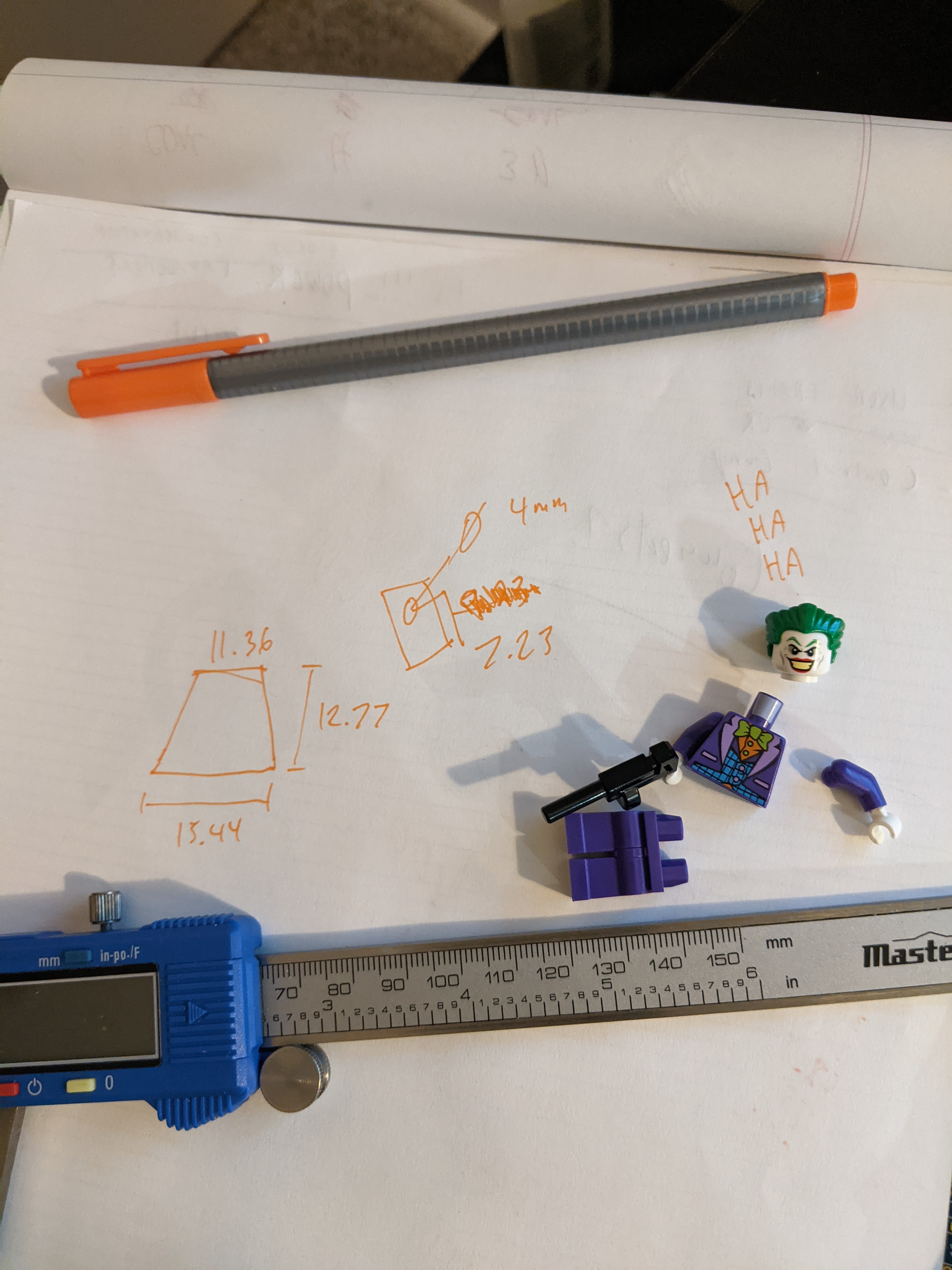 Lego Man FreeCAD tutorial Files — miniatura 7