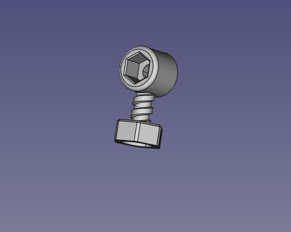 Lego Man FreeCAD tutorial Files — miniatura 5