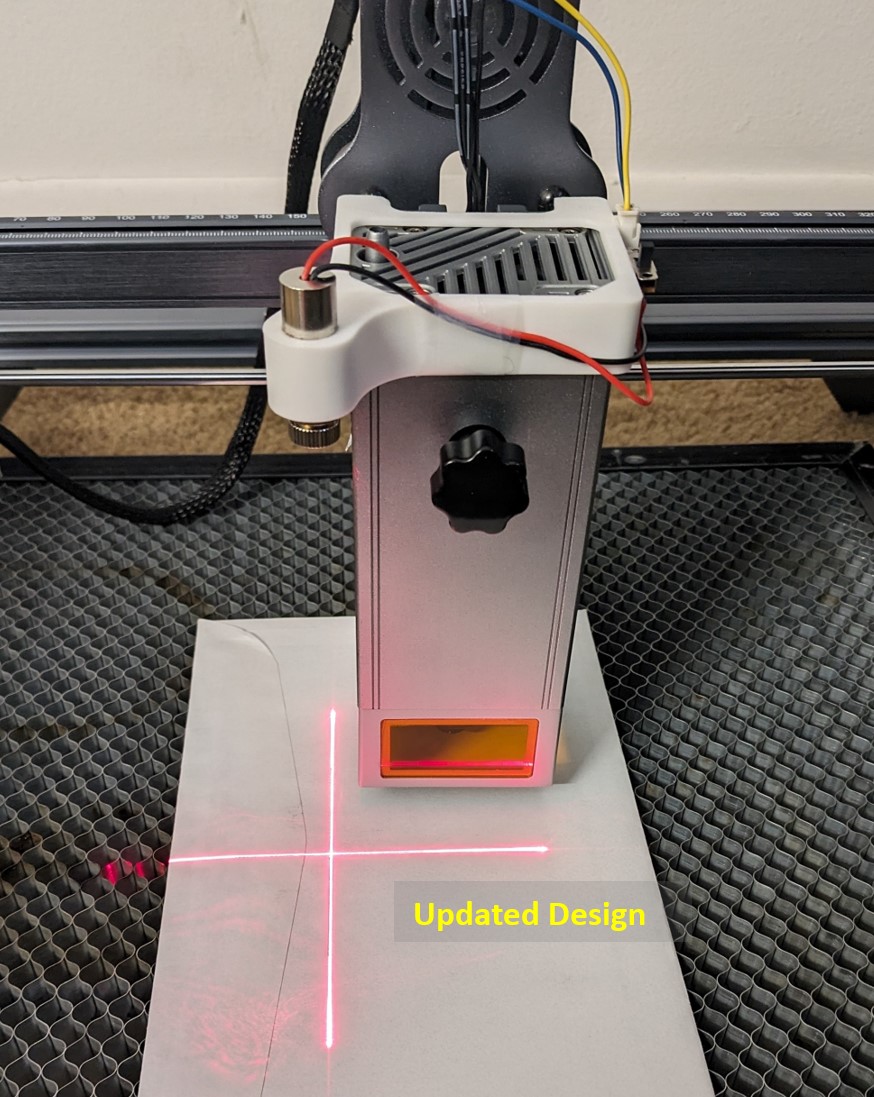 Atomstack X30 Pro (M150) laser module attachment