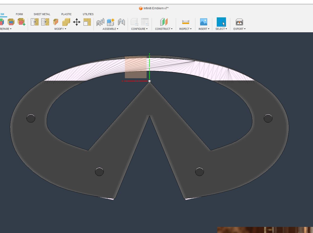 G35, G37, Infiniti, VQ35HR, VQ37HR Engine Cover Emblem Logo by PEZ3D