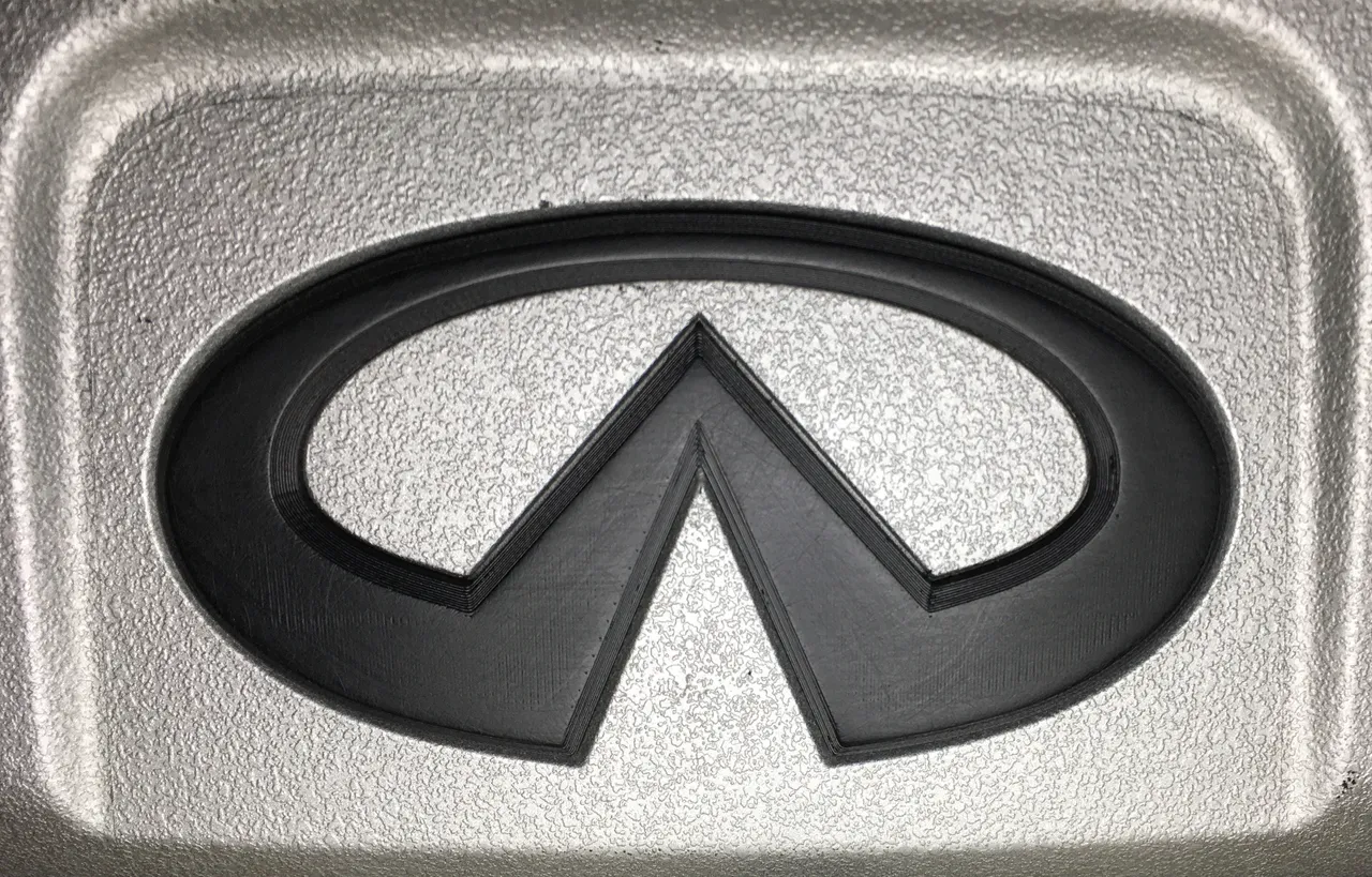 G35, G37, Infiniti, VQ35HR, VQ37HR Engine Cover Emblem Logo by PEZ3D |  Download free STL model | Printables.com, image size:1280x819