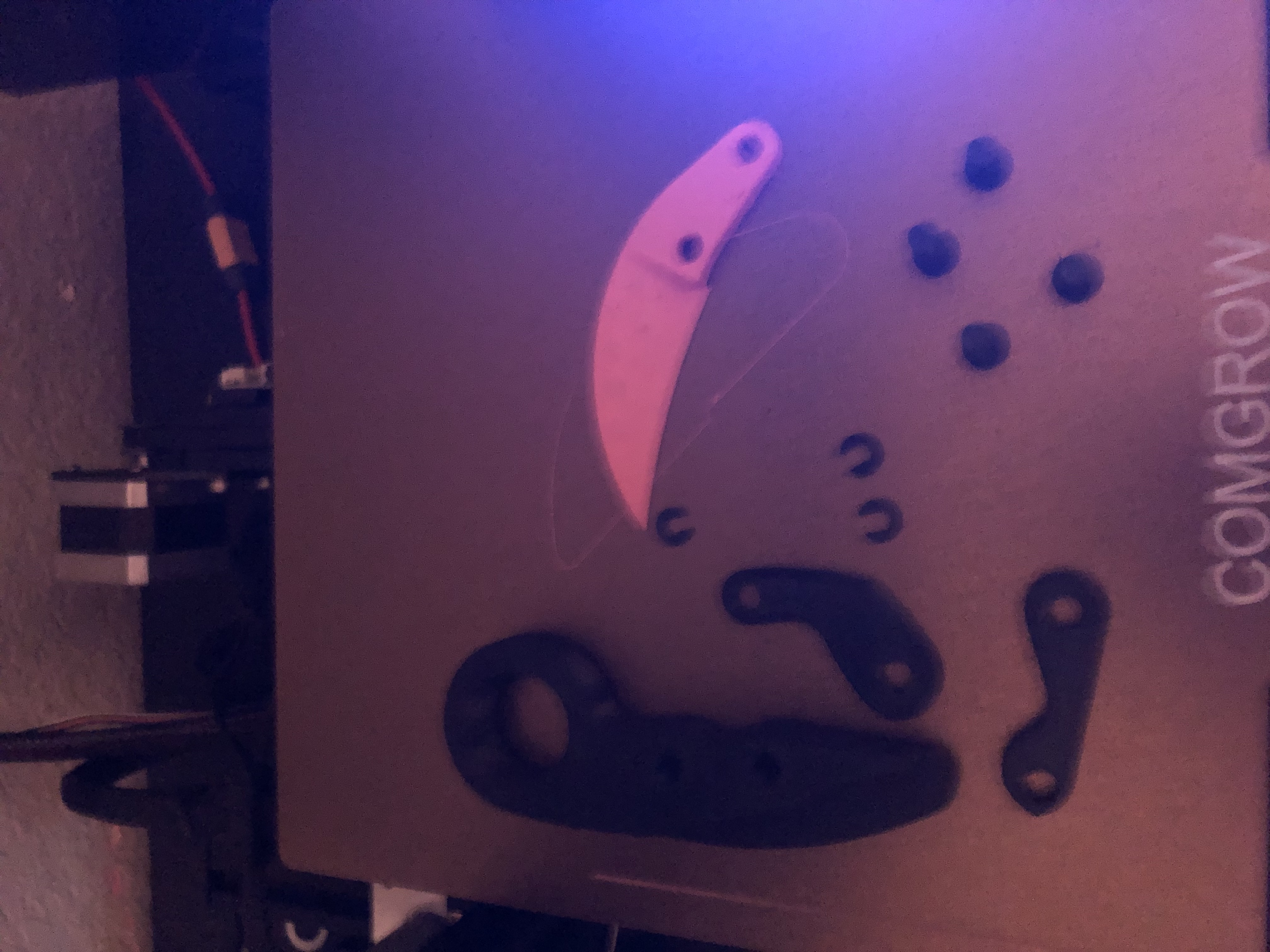 Thumbnail 3 of 3D model Folding Karambit Knife Fidget Toy