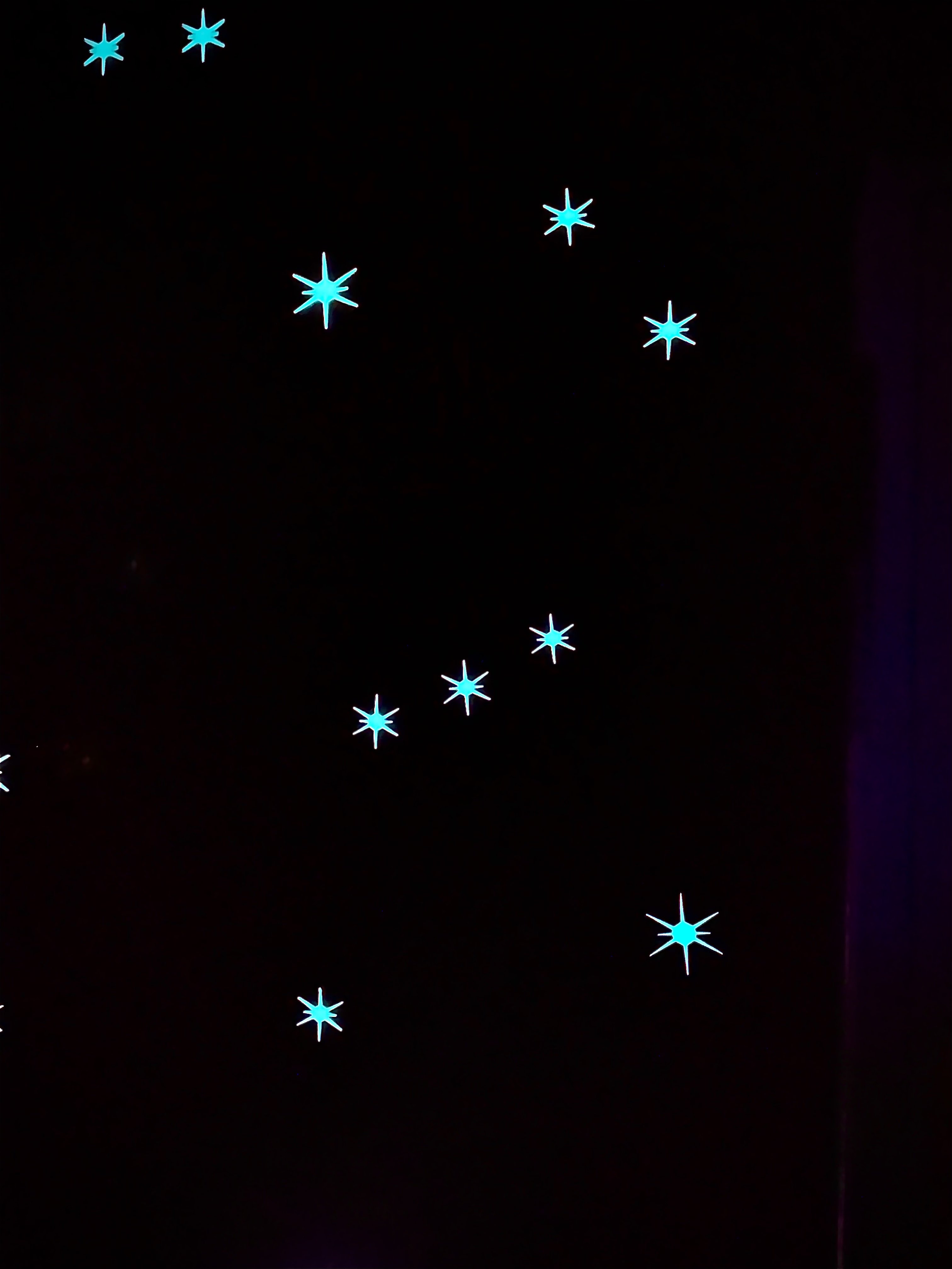 James Webb Stars (glow in the dark)