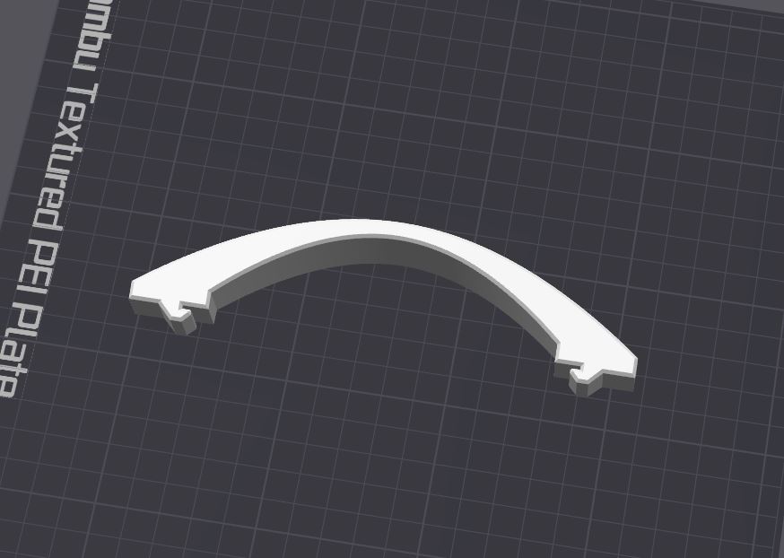 Handle For 20" Lakewood 200 Brace Blade Box Fan (Handle May Fit Other