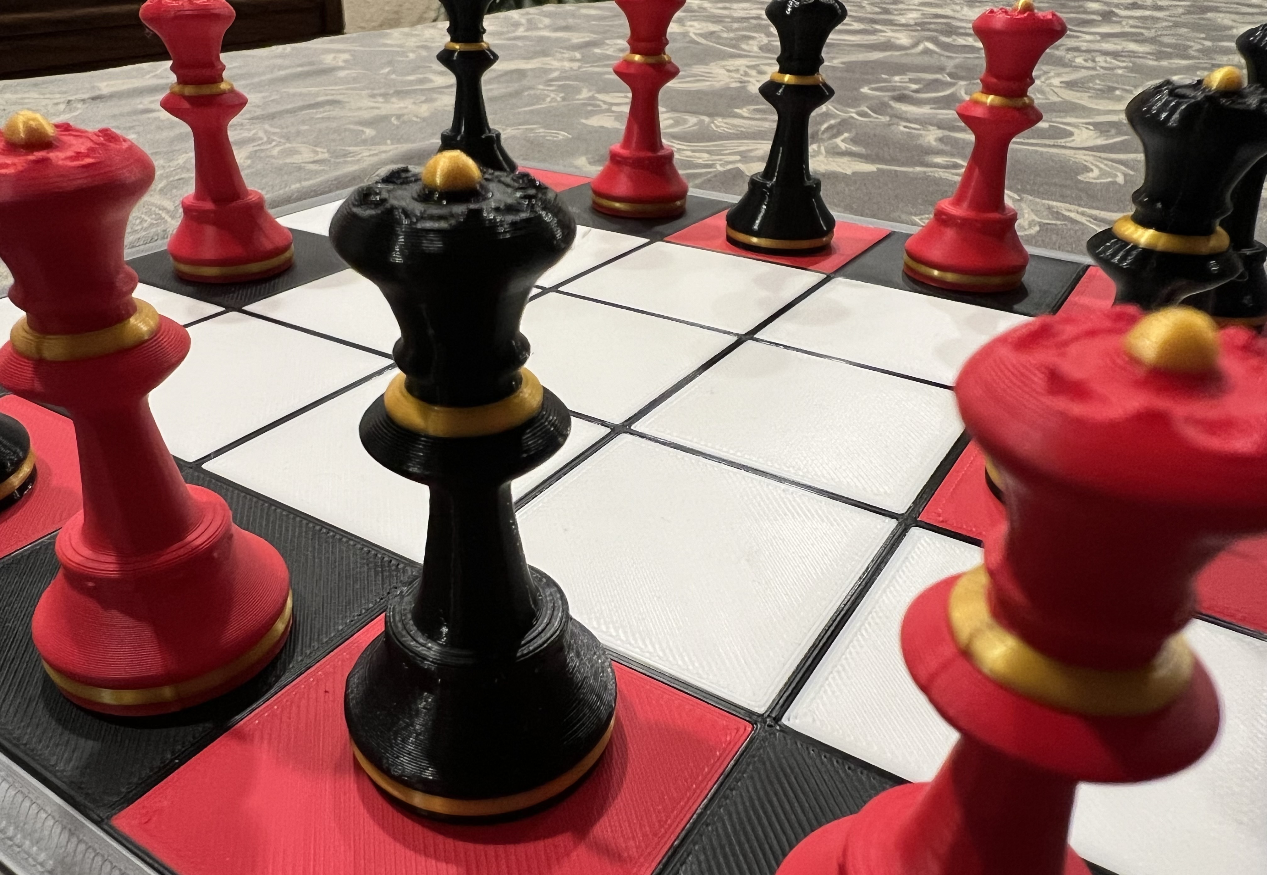 All Queens Board Game (Connect 4, Chess, Checkers Mash Up Style Board ...