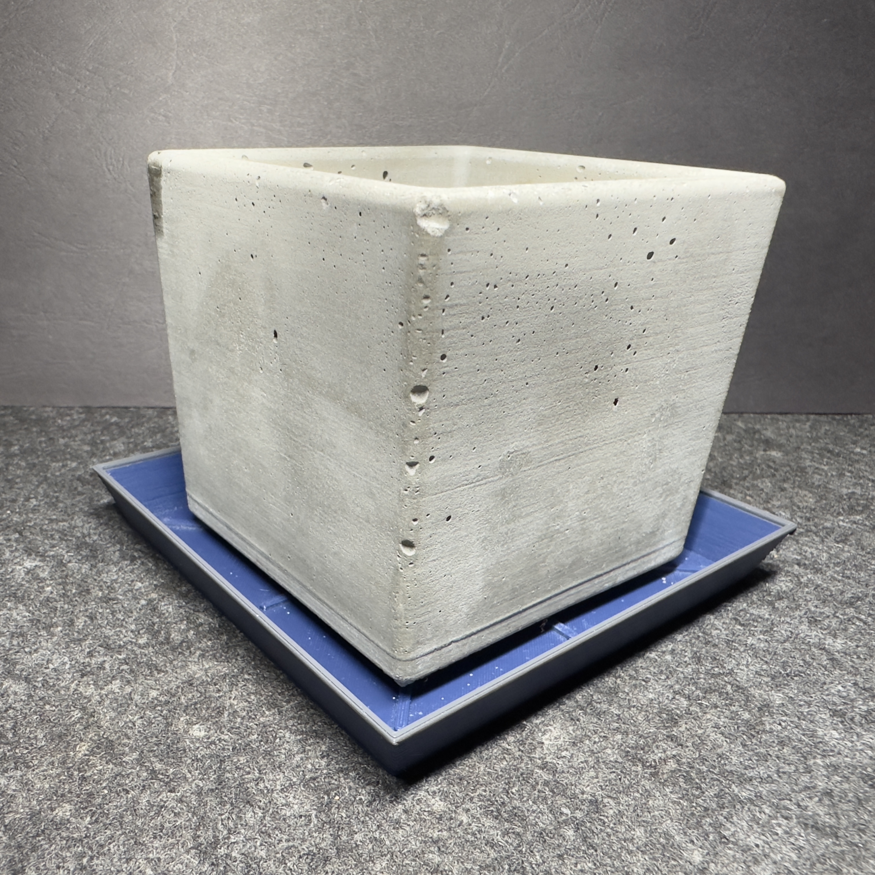 Square Bicolour Coaster for Flowerpots