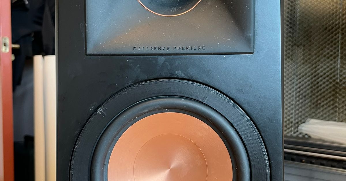 Klipsch RP600M Woofer Trim Ring by Kenny Chan Download free STL