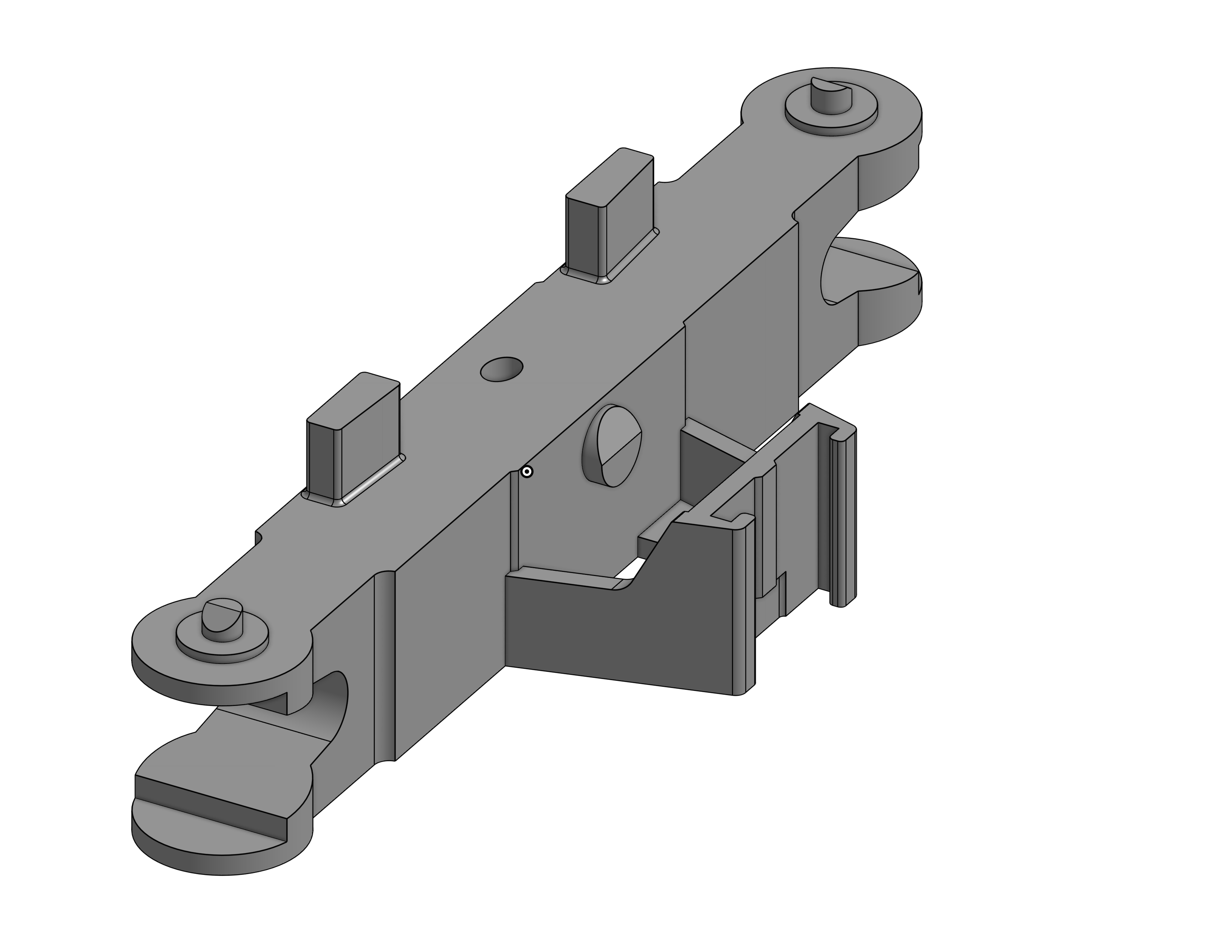 Bruder Lexion780 rear axle