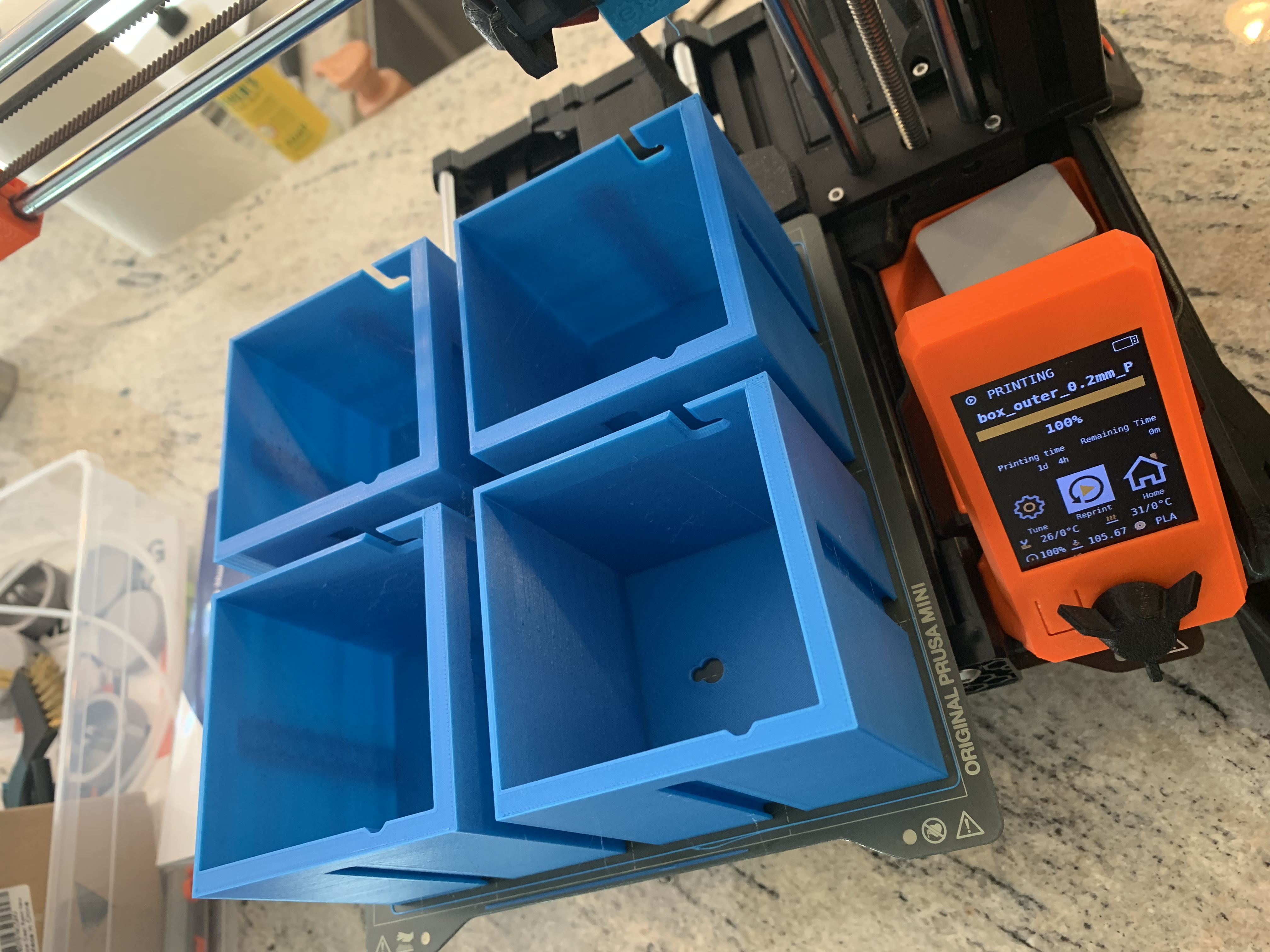 Miniatura 2 do modelo 3D Remix - Stackable Tilt-Out Storage Bins