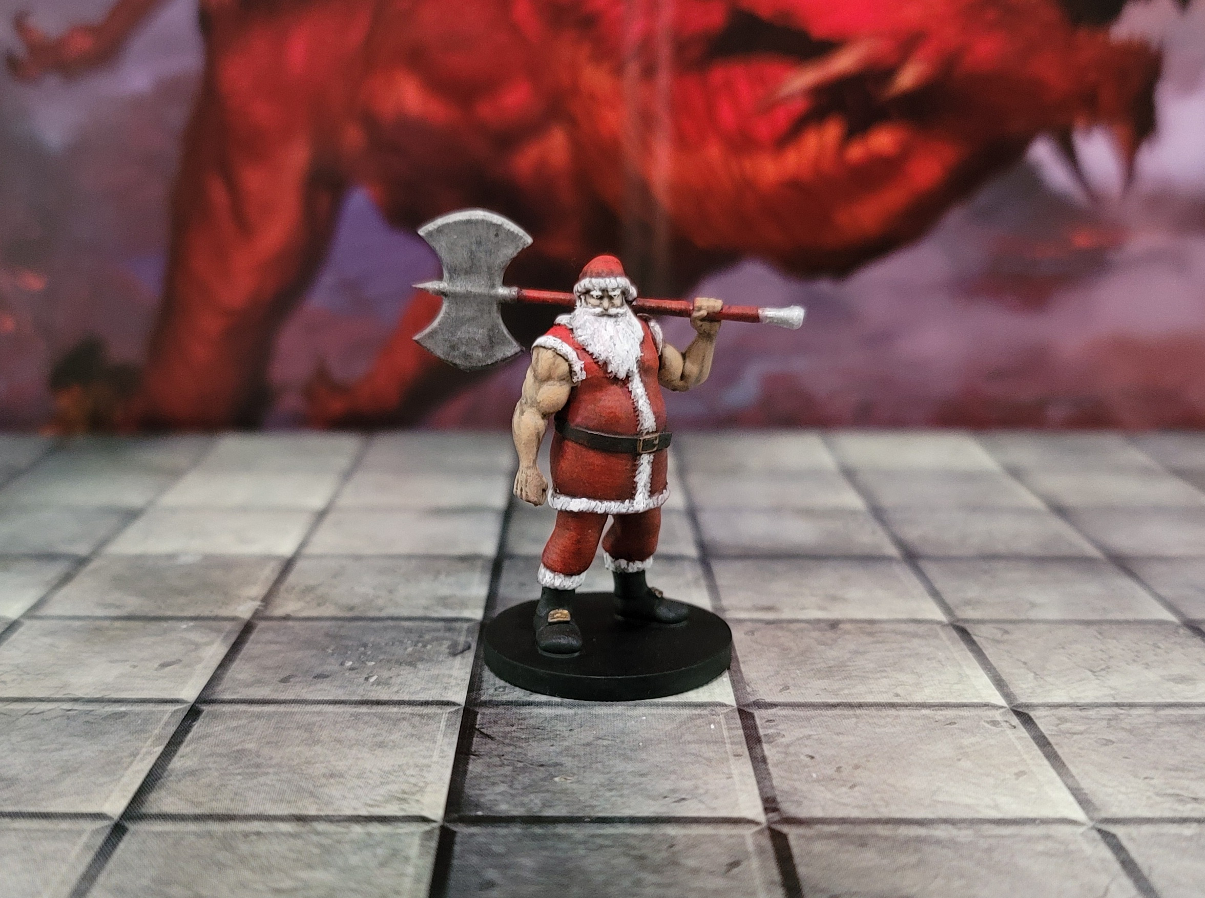 Barbarian Santa Claus