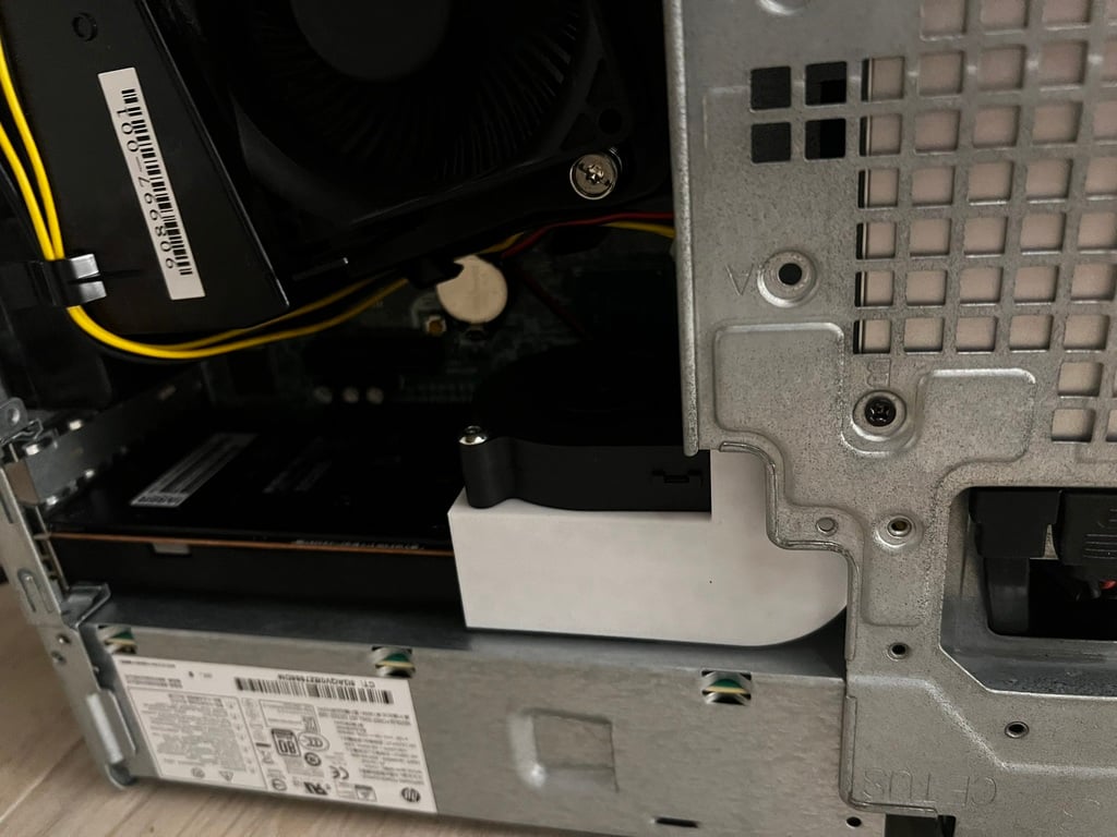 Nvidia Tesla P4 "Backpack" fan shroud