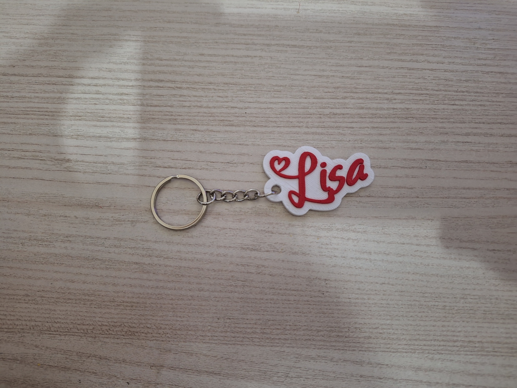 Keychain Lisa - Love stile - Name Tag