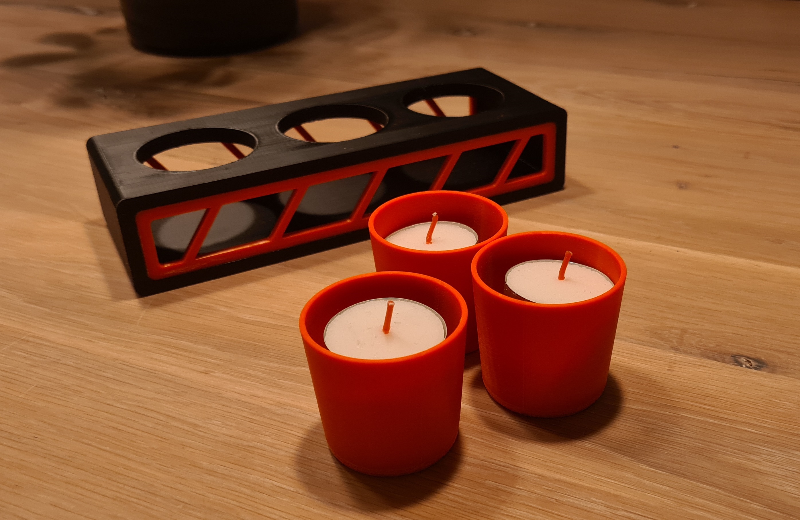 Modern light holder