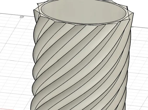 Vase, Übertopf