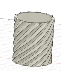 Vase, Übertopf