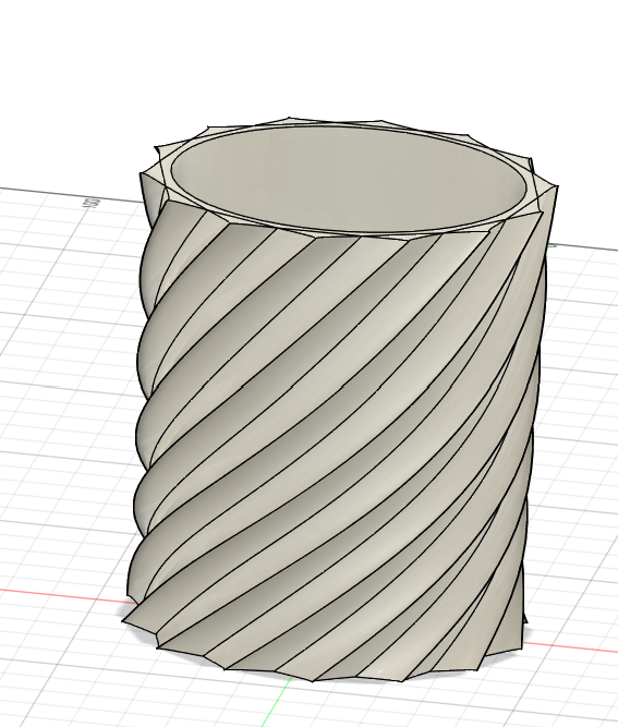 Vase, Übertopf