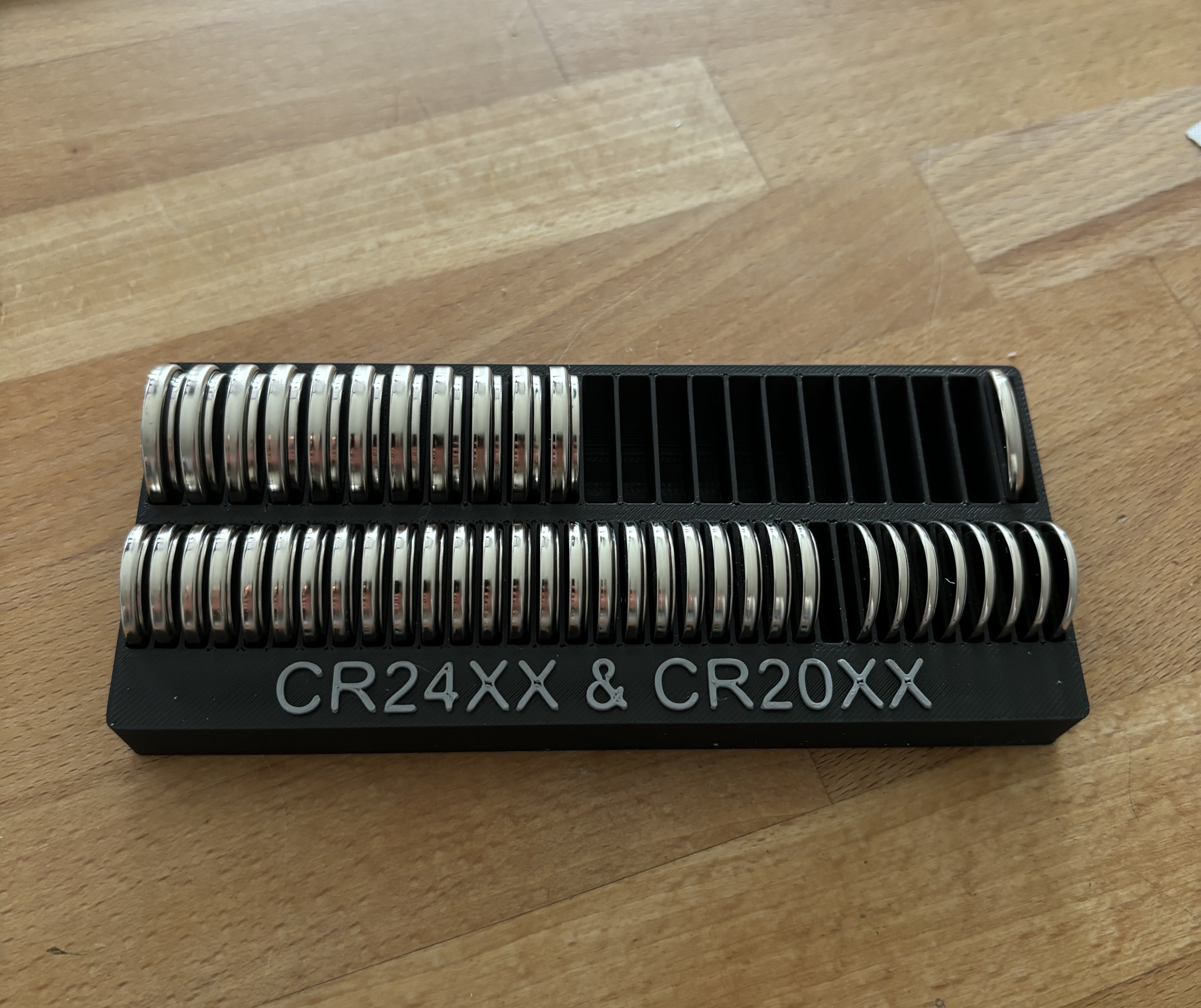 Batteryholder for CR24XX & CR20XX (in my case CR2450, CR2430, CR2032 &CR2025)