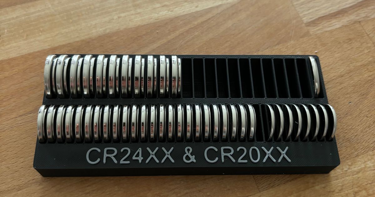 Batteryholder for CR24XX & CR20XX (in my case CR2450, CR2430, CR2032