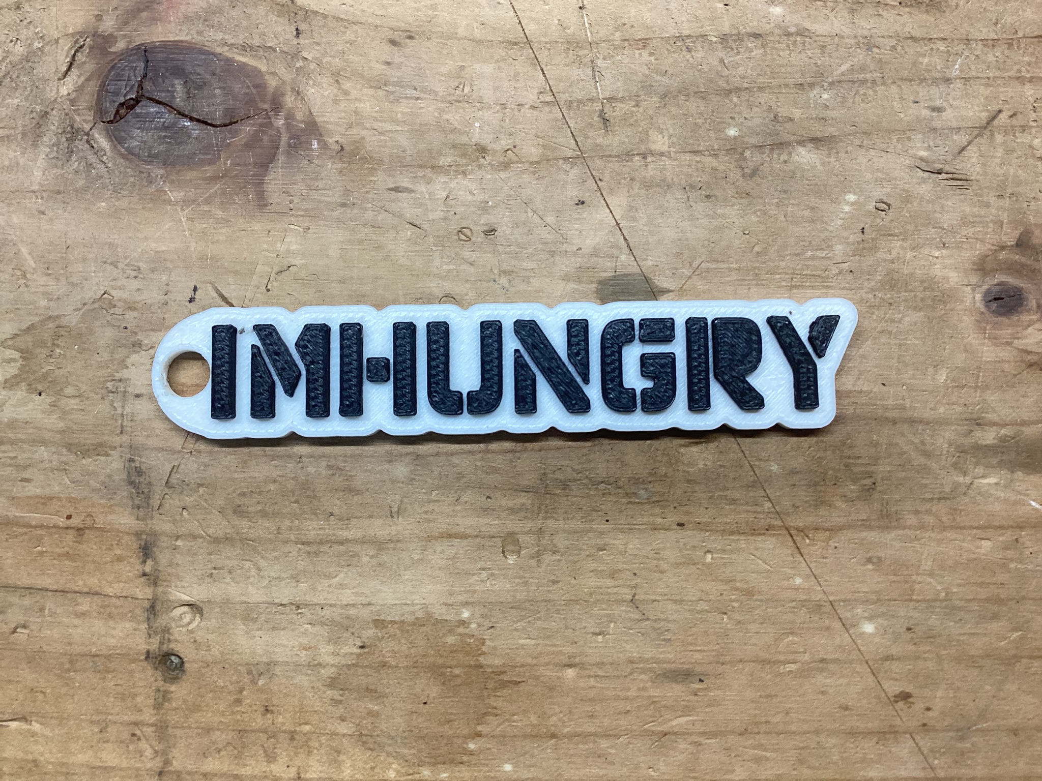 "I'M HUNGRY" Keychain