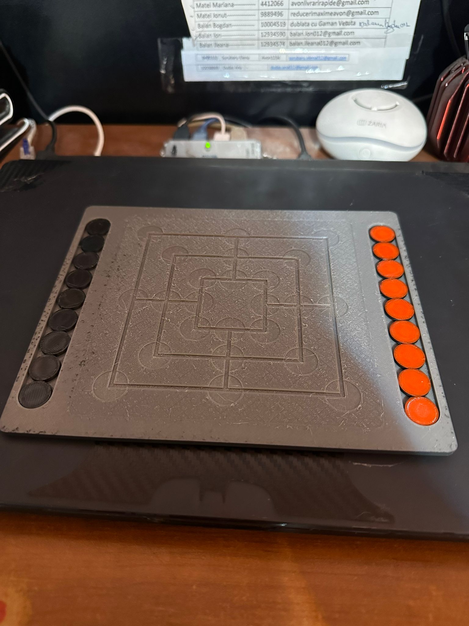 Mill Board Game (Moara)