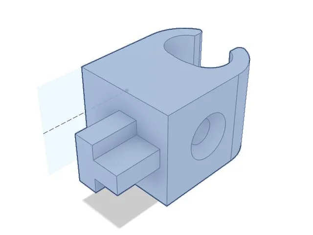 Fitting for swivel rocker