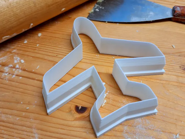 Gebäck-Ausstecher, Flugzeug (die wirklich funktionieren) / Cookie cutter, aircraft (which really work)