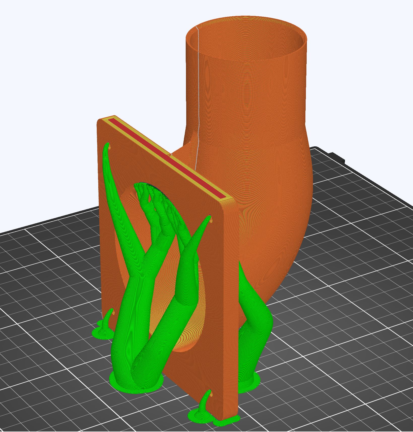 Qidi x max 3 exhaust fan duct by getfar download free stl model