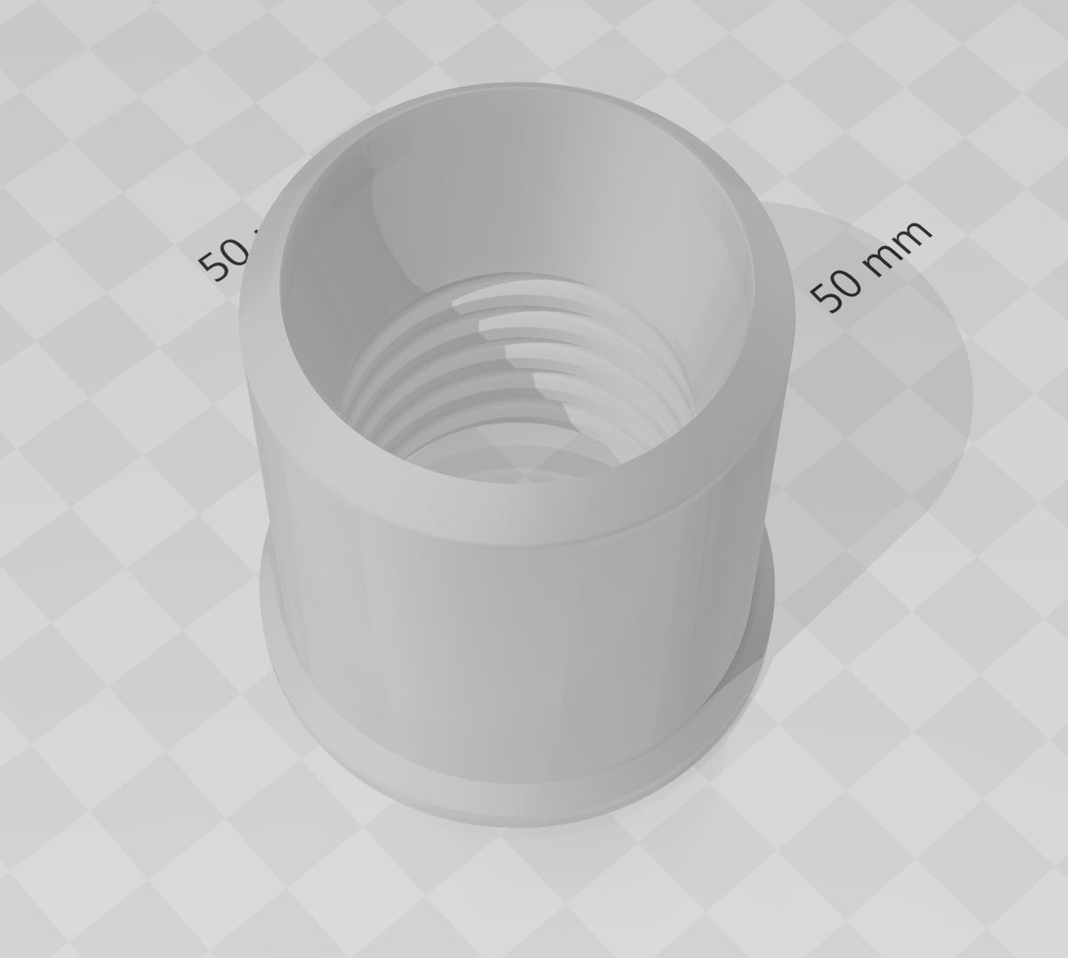 QIDI XMax 3 Vaccumhose adapter by Getfar Download free STL model