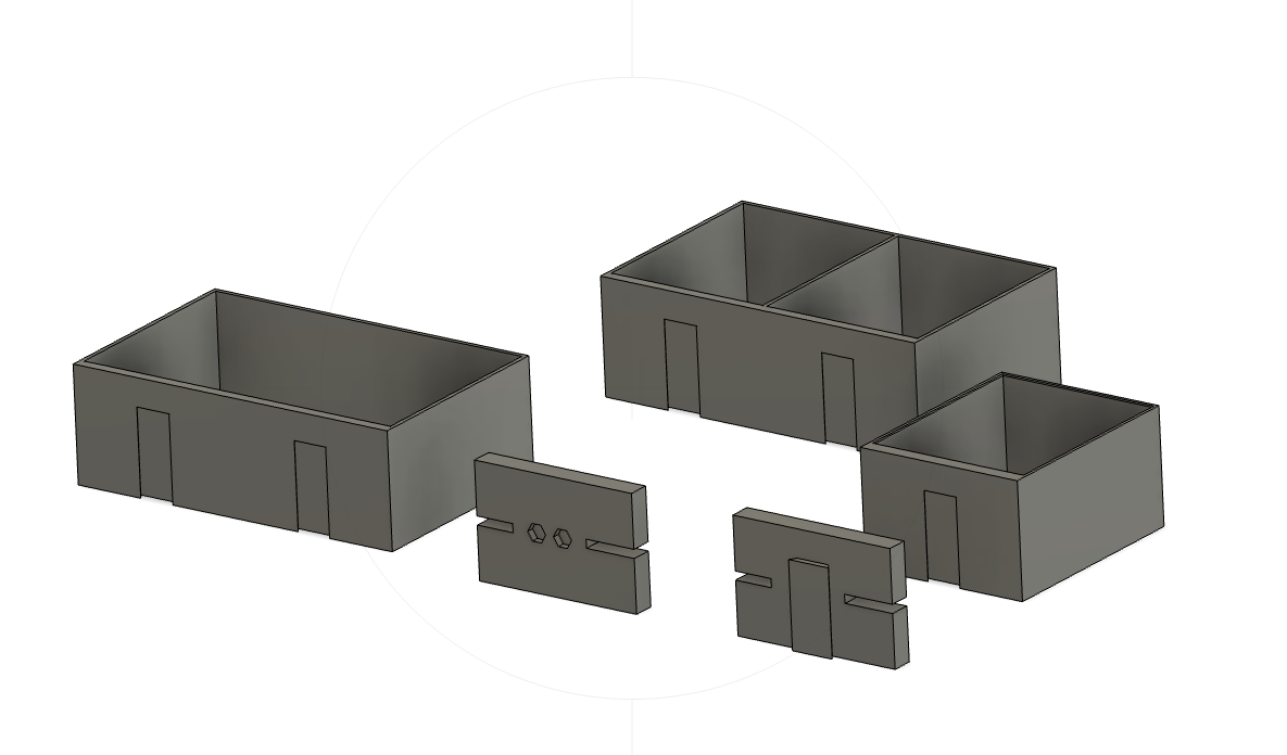 Miniatura 2 do modelo 3D Keter table - storage box