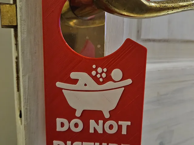 Do Not Disturb - Bath